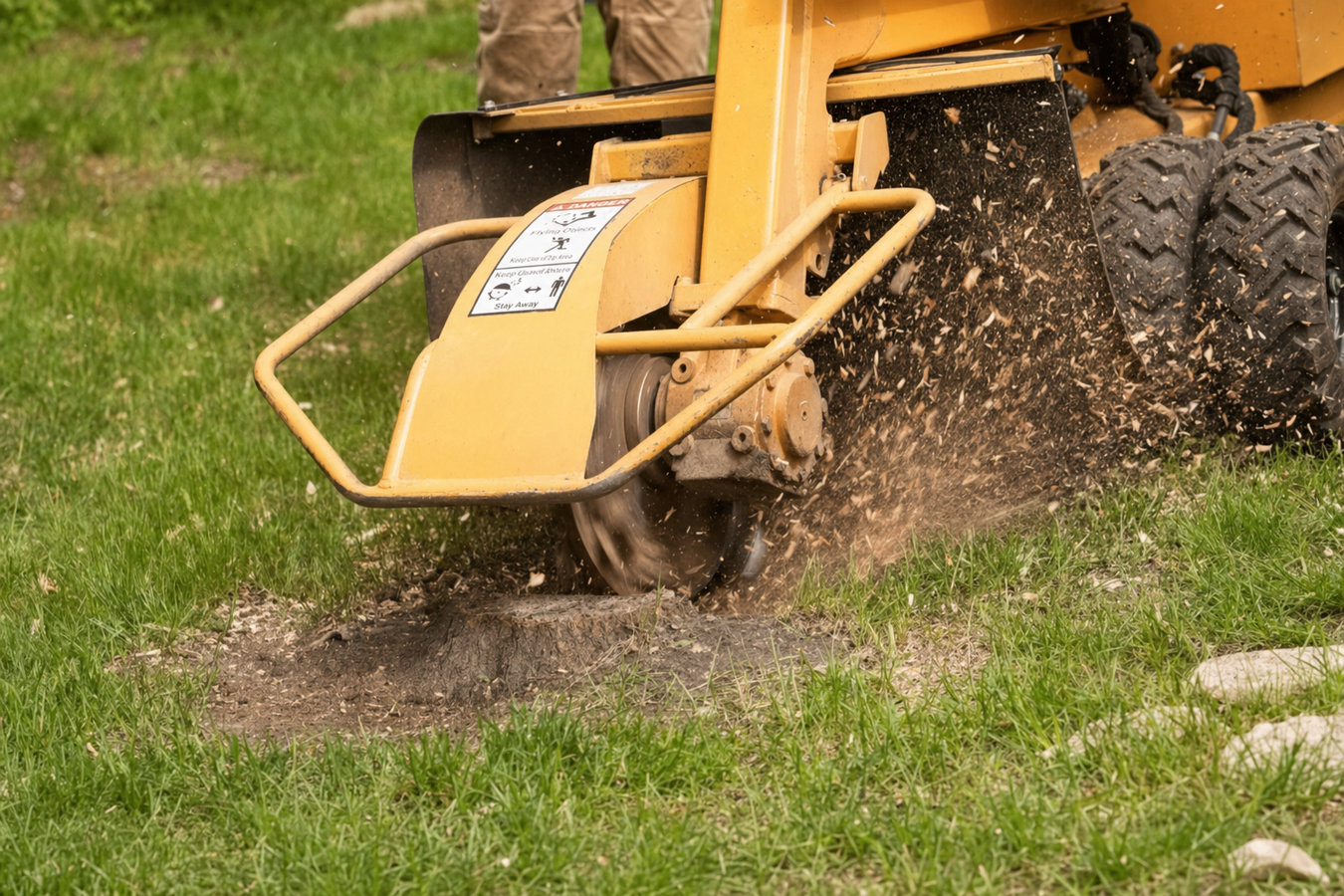 Stump grinding in East San Gabriel, CA